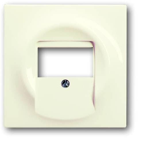 Busch-Jaeger Abdeckung TAE-Steckdose Weiß, Reinweiß (RAL 9010) 2CKA001753A0055 1 St.