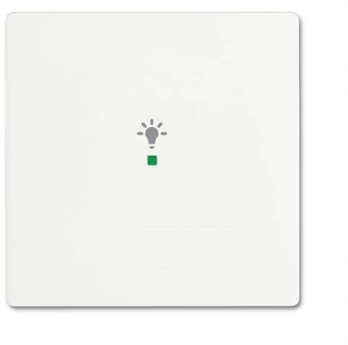 Busch-Jaeger 1fach Abdeckung Symbolwippe "Licht" free@home Weiß, Verkehrsweiß 2CKA006220A0482 1St.