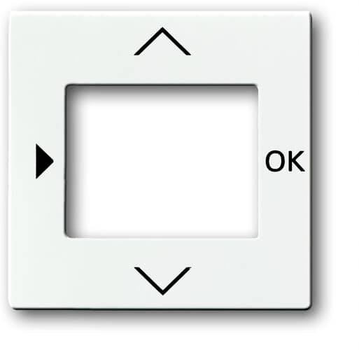 Busch-Jaeger Abdeckung Jalousie-Schalter, Jalousie-Schalter/-Taster Future Linear Weiß, Verkehrsweiß 2CKA006430A0306 1 St.