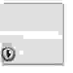 Busch-Jaeger Abdeckung Steckdose mit Klappdeckel, Schutzkontakt-Steckdose abschließbar Allwetter 44 (IP44) Creme-Weiß, Reinweiß