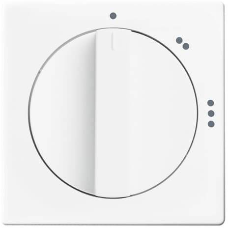 Busch-Jaeger Abdeckung Dreistufen-Schalter Axcent Weiß, Verkehrsweiß 2CKA001710A3651 1 St.