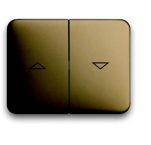 Busch-Jaeger Abdeckung Jalousie-Schalter Bronze 2CKA001751A1831 1St.