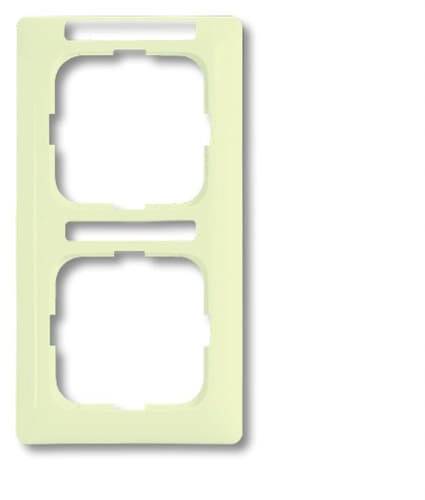 Busch-Jaeger 2fach Rahmen Rahmen Creme-Weiß, Perlweiß 2CKA001754A4094 1St.
