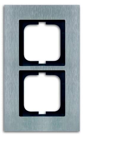 Busch-Jaeger 2fach Rahmen Rahmen Edelstahl 2CKA001754A4255 1 St.