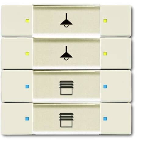 Busch-Jaeger 6127/02-82 2CKA006117A0210 Eingangsmodul Creme-Weiß, Perlweiß 1St.