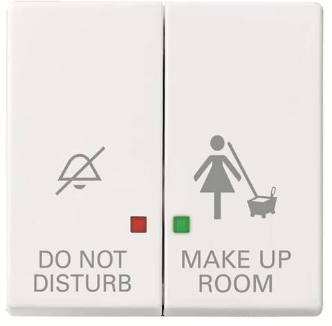 Busch-Jaeger Abdeckung Taster Weiß, Verkehrsweiß 2CKA001751A3211 1St.