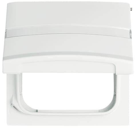 Busch-Jaeger Abdeckung Allwetter 44 (IP44) Reinweiß (RAL 9010), Weiß 2CKA001710A1878 1 St.