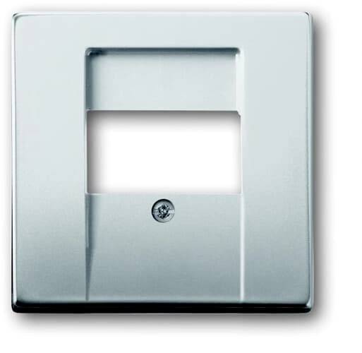 Busch-Jaeger Abdeckung TAE-Steckdose Edelstahl 2CKA001710A3765 1St.