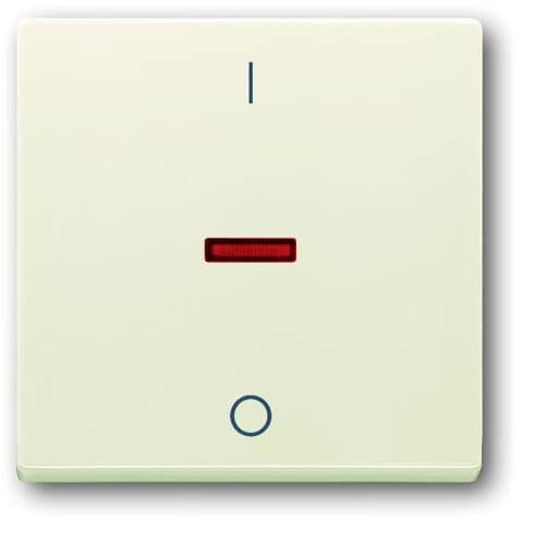 Busch-Jaeger Abdeckung Taster Dynasty, Carat, Future Linear, Solo Perlweiß, Creme-Weiß 2CKA001751A2742 1St.