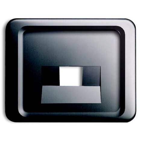 Busch-Jaeger Abdeckung UAE-/IAE-/ISDN-Steckdose Platin 2CKA001753A8410 1St.
