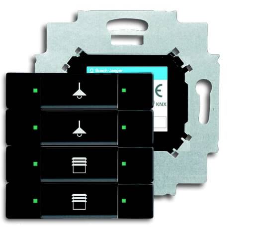 Busch-Jaeger 6127/01-885 2CKA006117A0208 Eingangsmodul Tiefschwarz (RAL 9005), Schwarz 1St.