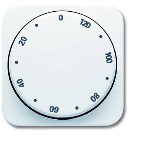 Busch-Jaeger Abdeckung Zeitschaltuhr Axcent Reinweiß (RAL 9010), Weiß 2CKA001753A6307 1 St.