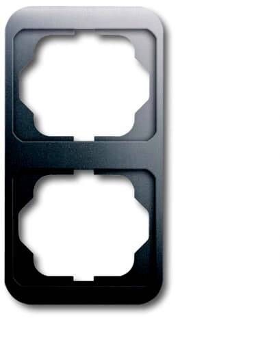 Busch-Jaeger 2fach Rahmen Rahmen Alpha Nea Platin 2CKA001754A1660 1 St.