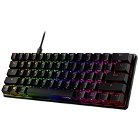 HyperX Alloy Origins 60 DE Kabelgebunden Gaming-Tastatur Deutsch, QWERTZ Schwarz Beleuchtet HyperX Alloy Origins 60 DE Kabelgebunden Gaming-Tastatur Deutsch, QWERTZ Schwarz Beleuchtet