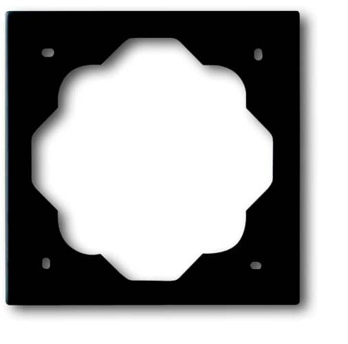 Busch-Jaeger 1fach Rahmen Rahmen Impuls Tiefschwarz (RAL 9005), Schwarz 2CKA001754A4424 1 St.