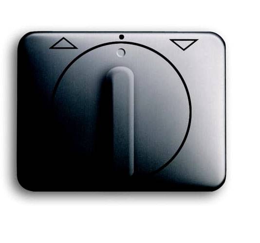 Busch-Jaeger Abdeckung Jalousie-Schalter, Jalousie-Schalter/-Taster Alpha Nea, Alpha exclusiv Platin 2CKA001753A1092 1St.