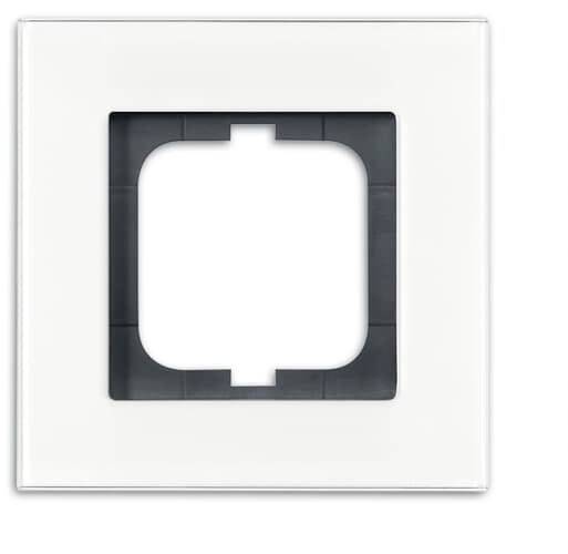 Busch-Jaeger 1fach Rahmen Rahmen Carat Weiß 2CKA001754A4442 1 St.