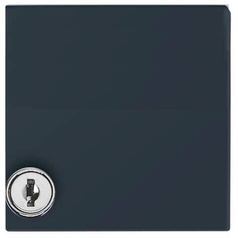 Busch-Jaeger Abdeckung Allwetter 44 (IP44) Schwarz-Grau, Anthrazit 2CKA001710A1977 1St.