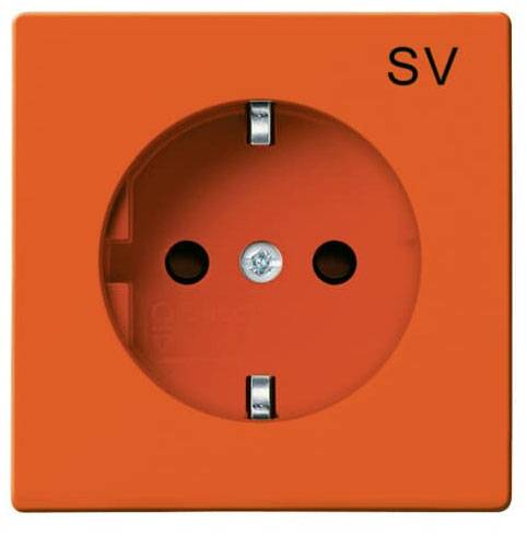 ABB 2CKA002011A3723 Geräteeinsatz IP20 Orange, Reinorange