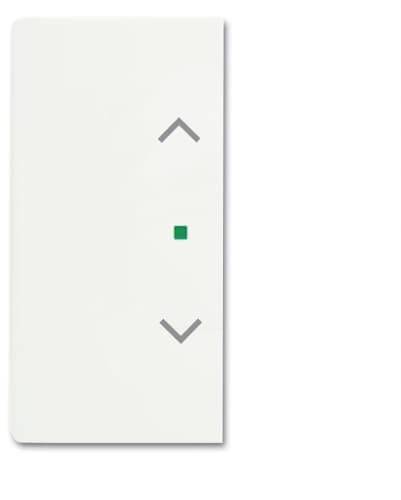 Busch-Jaeger 2fach Abdeckung free@home Verkehrsweiß, Weiß 2CKA006220A0488 1 St.