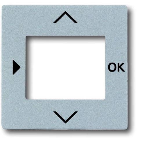 Busch-Jaeger Abdeckung Jalousie-Schalter, Jalousie-Schalter/-Taster Future Linear Aluminium, Weißaluminium (RAL 9006) 2CKA006430A0305 1 St.