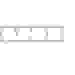 Busch-Jaeger 4fach Rahmen Rahmen Perlweiß, Creme-Weiß 2CKA001754A4151