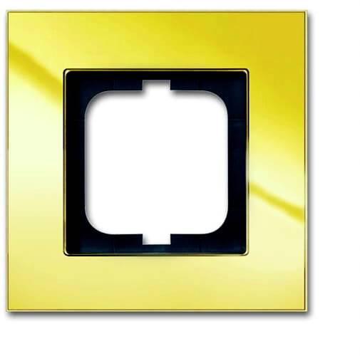 Busch-Jaeger 1fach Rahmen Rahmen Gold 2CKA001754A4356 1St.