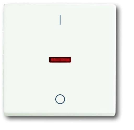 Busch-Jaeger Abdeckung Taster Future Linear Weiß, Verkehrsweiß 2CKA001751A3028 1St.