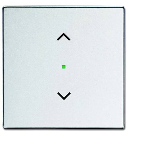 Busch-Jaeger 1fach Abdeckung free@home Weißaluminium (RAL 9006), Aluminium 2CKA006220A0039 1St.