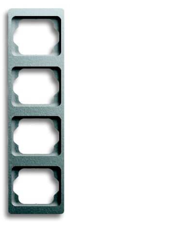 Busch-Jaeger 4fach Rahmen Rahmen Titan 2CKA001754A4130 1St.