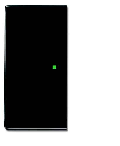 Busch-Jaeger 2fach Abdeckung free@home Schwarz-Grau, Anthrazit 2CKA006220A0047 1 St.