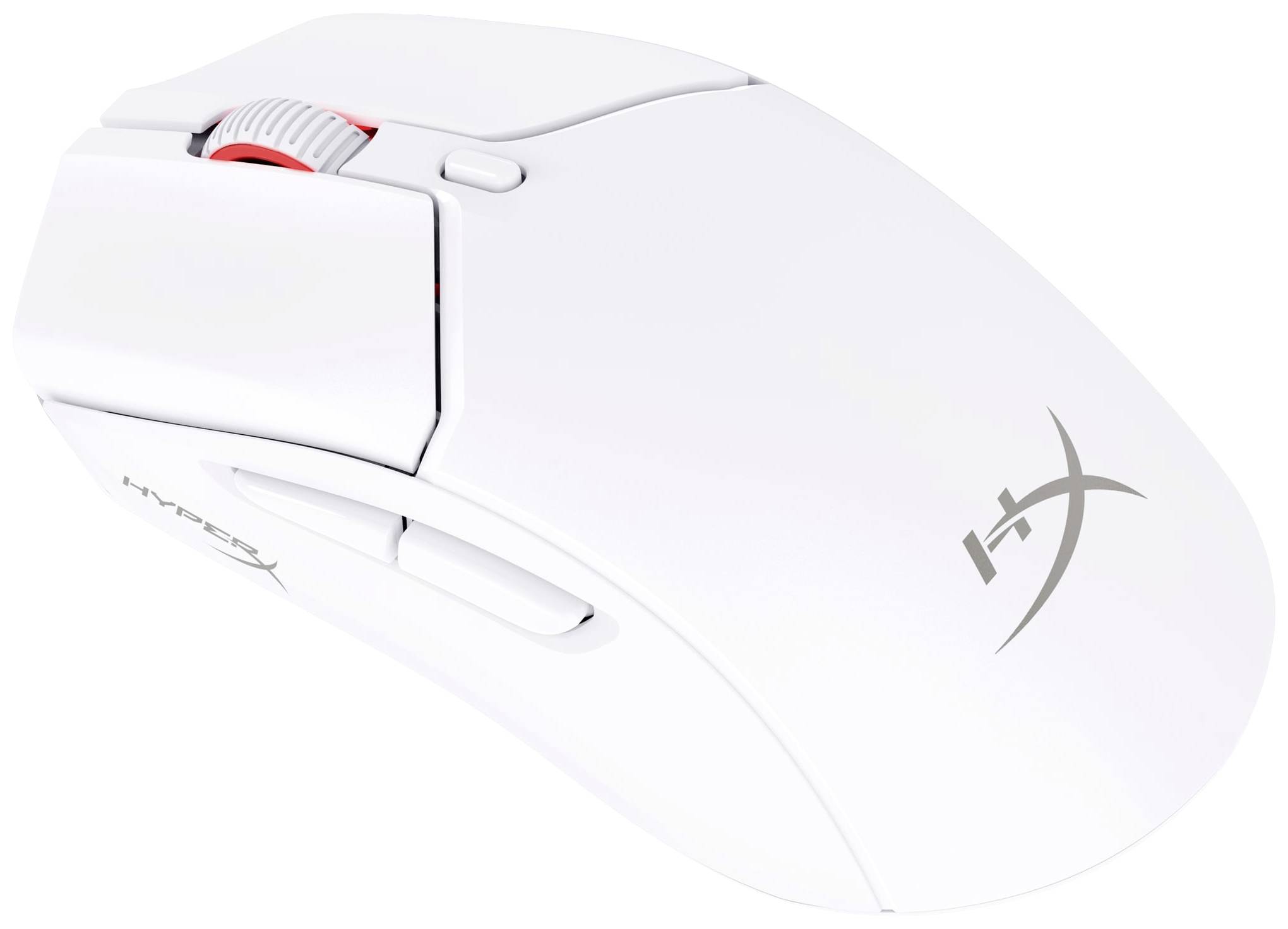HyperX Pulsefire Haste 2 Gaming-Maus Bluetooth® Optisch Weiß 6 Tasten 26000 dpi Beleuchtet