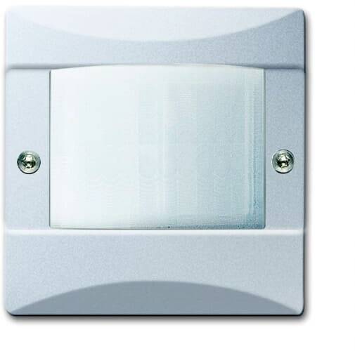 Busch-Jaeger 2CKA006800A2354 Unterputz Bewegungsmelder 180° Weißaluminium (RAL 9006), Aluminium IP44