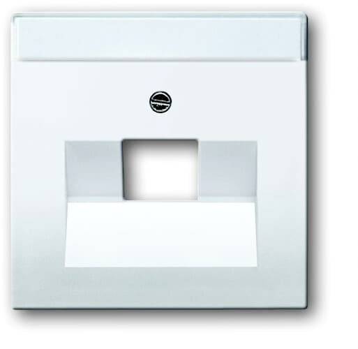 Busch-Jaeger Abdeckung UAE-/IAE-/ISDN-Steckdose Verkehrsweiß, Weiß 2CKA001710A3165 1 St.