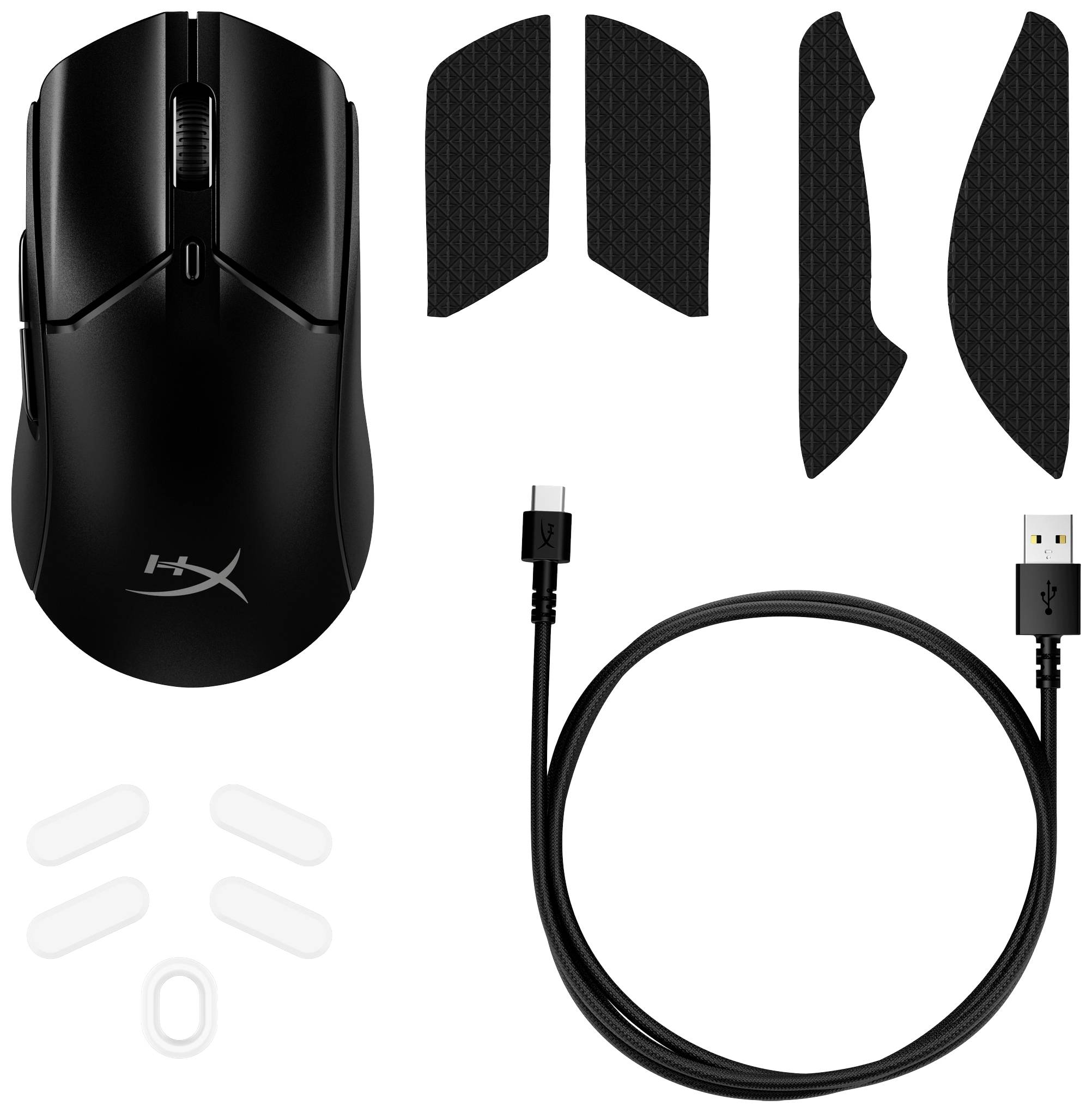 HyperX Pulsefire Haste 2 Gaming-Maus Bluetooth® Optisch Schwarz 26000 dpi Beleuchtet