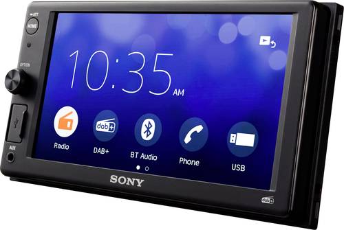 Sony XAV1550ANT Moniceiver Anschluss für Rückfahrkamera, Bluetooth® Freisprecheinrichtung, DAB T  - Onlineshop Voelkner