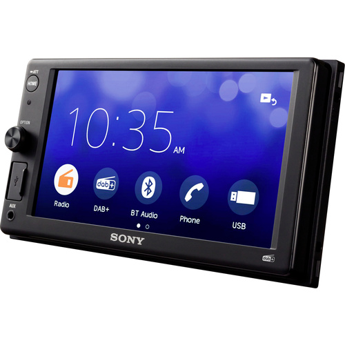 Sony XAV1550ANT Moniceiver Anschluss für Rückfahrkamera, Bluetooth®-Freisprecheinrichtung, DAB+ Tu