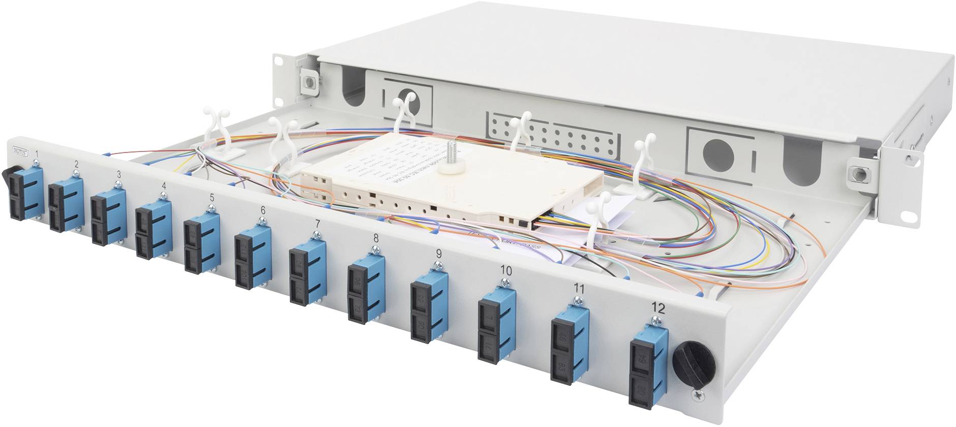 Digitus DN-96200-QL LWL-Patchpanel Unbestückt 1 HE