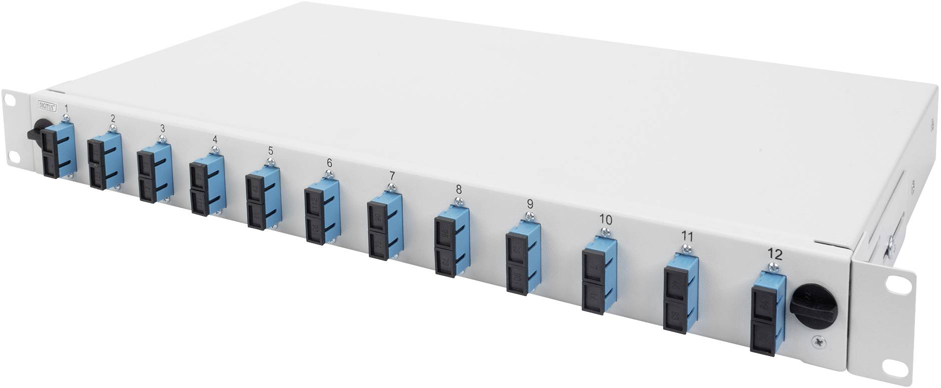 Digitus DN-96200-QL LWL-Patchpanel Unbestückt 1 HE