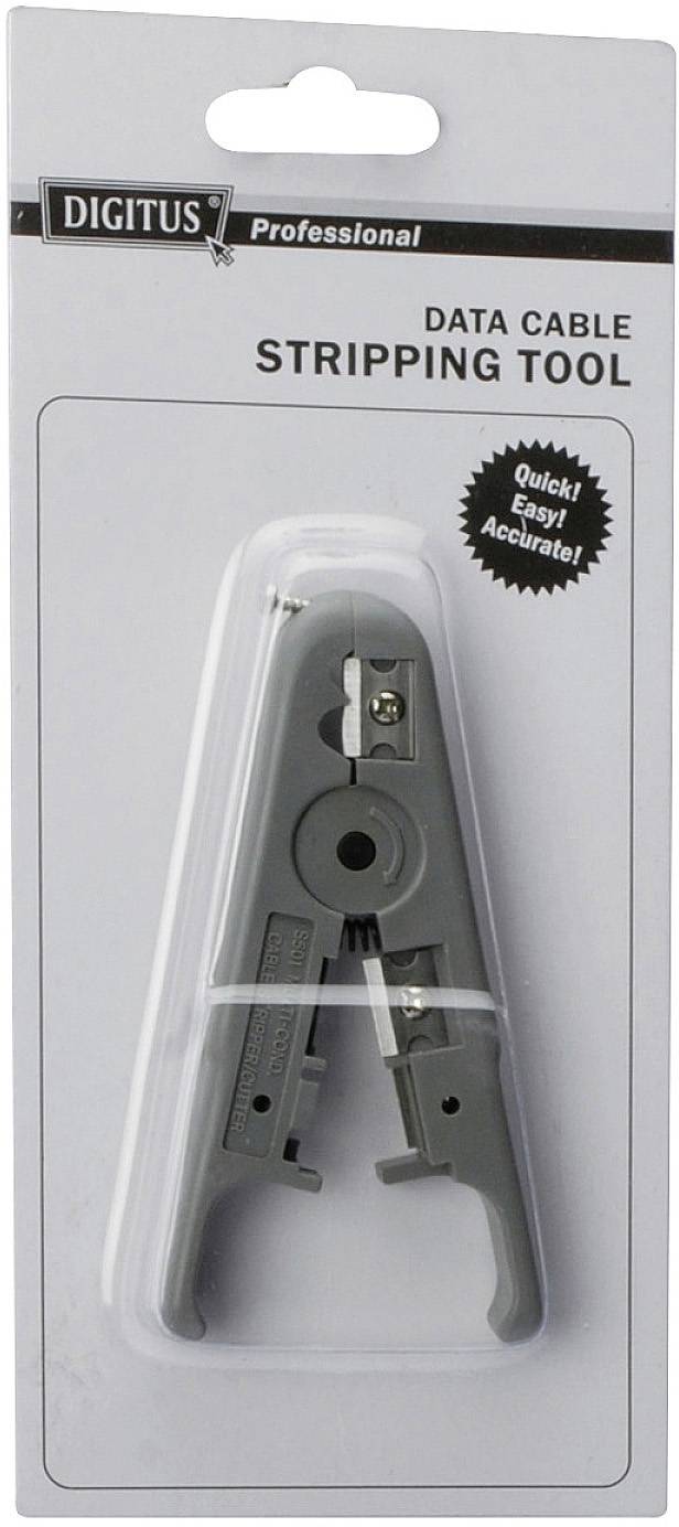 Digitus DN-94001 Abisolierzange Passend für (Netzwerk-Spezifikationen (CAT)): CAT 3, CAT 4, CAT 5, CAT 5e, CAT 6, CAT 6a, CAT 6a (Rohkabel CAT 7)