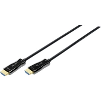 Digitus HDMI / Glasfaser Anschlusskabel HDMI-A Stecker, HDMI-A Stecker 30.00m Schwarz AK-330125-300-S 4K UHD HDMI-Kabel Digitus HDMI / Glasfaser Anschlusskabel HDMI-A Stecker, HDMI-A Stecker 30.00m Schwarz AK-330125-300-S 4K UHD HDMI-Kabel
