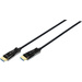 Digitus HDMI / Glasfaser Anschlusskabel HDMI-A Stecker, HDMI-A Stecker 30.00m Schwarz AK-330125-300-S Ultra HD (4k) HDMI, High