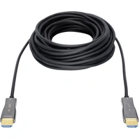Digitus HDMI / Glasfaser Anschlusskabel HDMI-A Stecker, HDMI-A Stecker 30.00m Schwarz AK-330125-300-S 4K UHD HDMI-Kabel Digitus HDMI / Glasfaser Anschlusskabel HDMI-A Stecker, HDMI-A Stecker 30.00m Schwarz AK-330125-300-S 4K UHD HDMI-Kabel