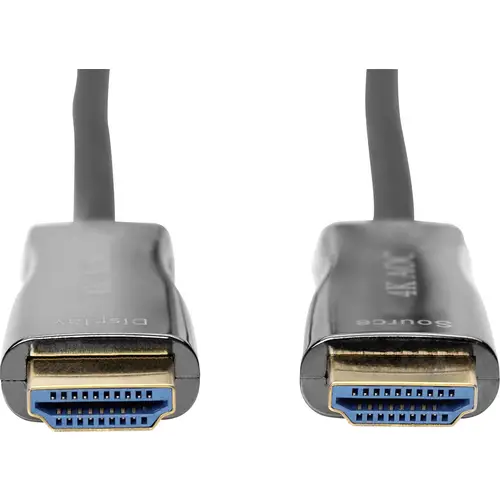 Digitus HDMI / Glasfaser Anschlusskabel HDMI-A Stecker, HDMI-A Stecker 30.00m Schwarz AK-330125-300-S 4K UHD HDMI-Kabel Digitus HDMI / Glasfaser Anschlusskabel HDMI-A Stecker, HDMI-A Stecker 30.00m Schwarz AK-330125-300-S 4K UHD HDMI-Kabel
