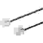 Digitus ISDN Anschlusskabel [1x RJ11-Stecker, RJ11-Stecker 6p4c - 1x RJ11-Stecker, RJ11-Stecker 6p4c] 3.00m Schwarz