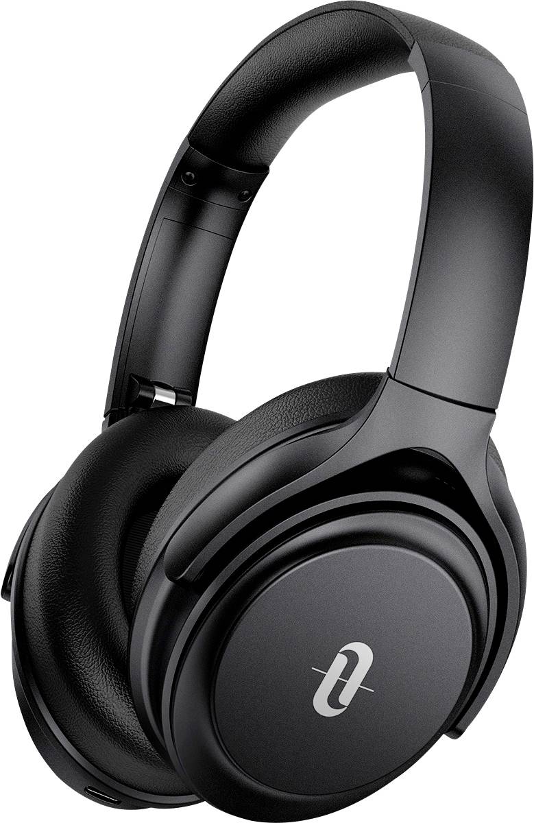 Taotronics TT-BH085 Over Ear Kopfhörer Bluetooth®, kabelgebunden Schwarz Noise Cancelling