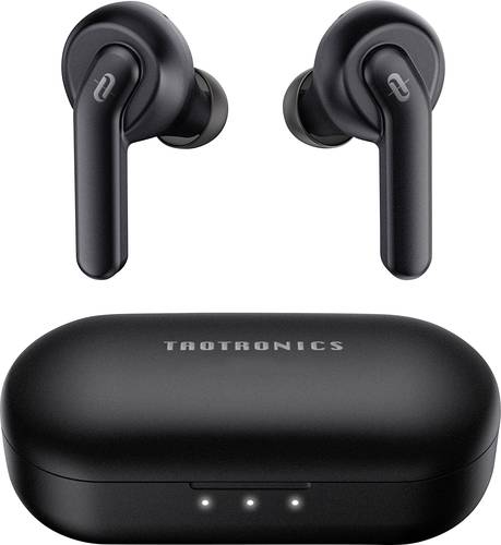 Taotronics TT-BH1003 Bluetooth® HiFi In Ear Kopfhörer In Ear Wasserabweisend, Touch-Steuerung Schw