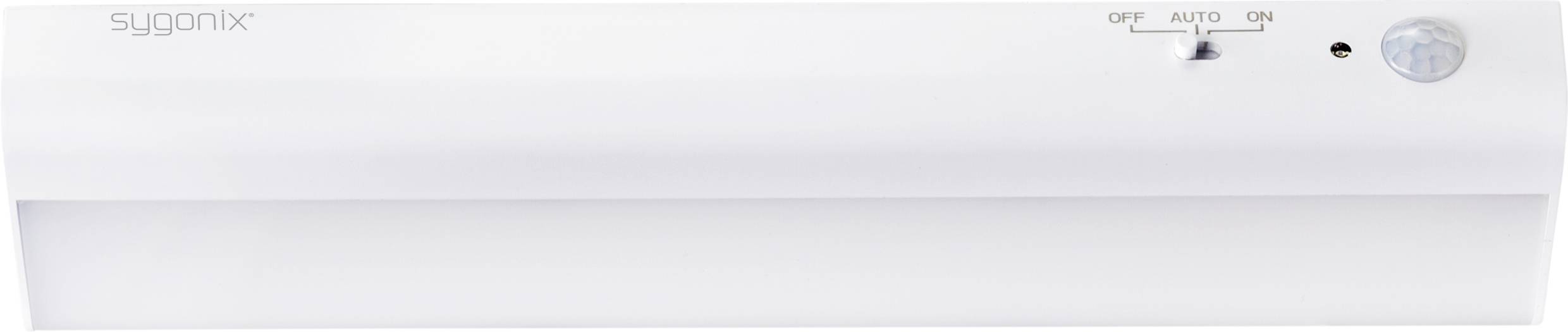 Sygonix LED-Schrankleuchte SMD LED 1.5W Warmweiß Silber