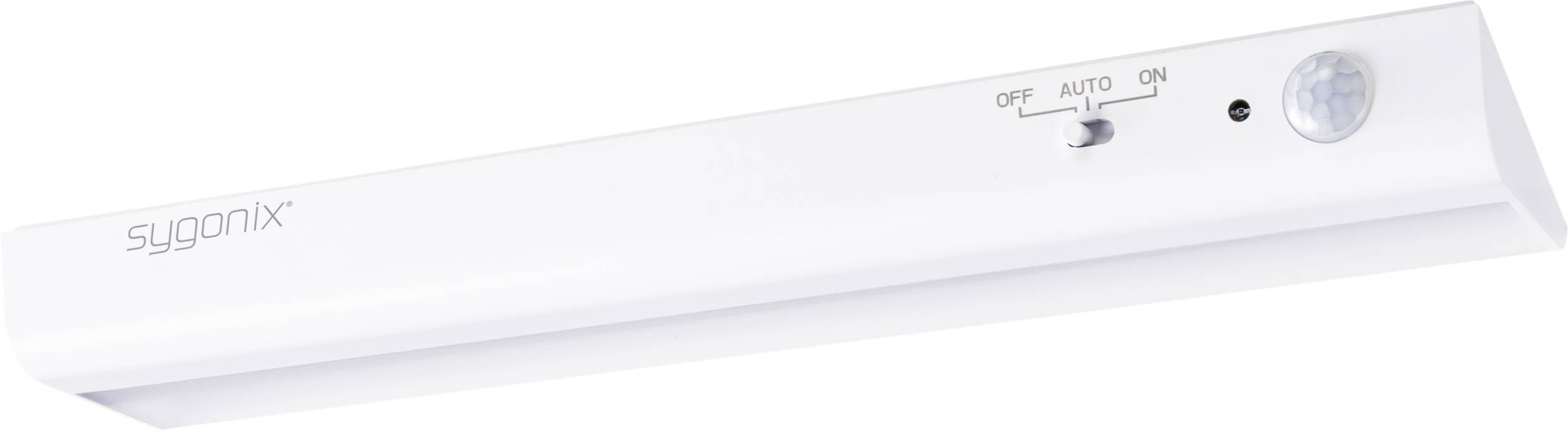 Sygonix LED-Schrankleuchte SMD LED 1.5W Warmweiß Silber