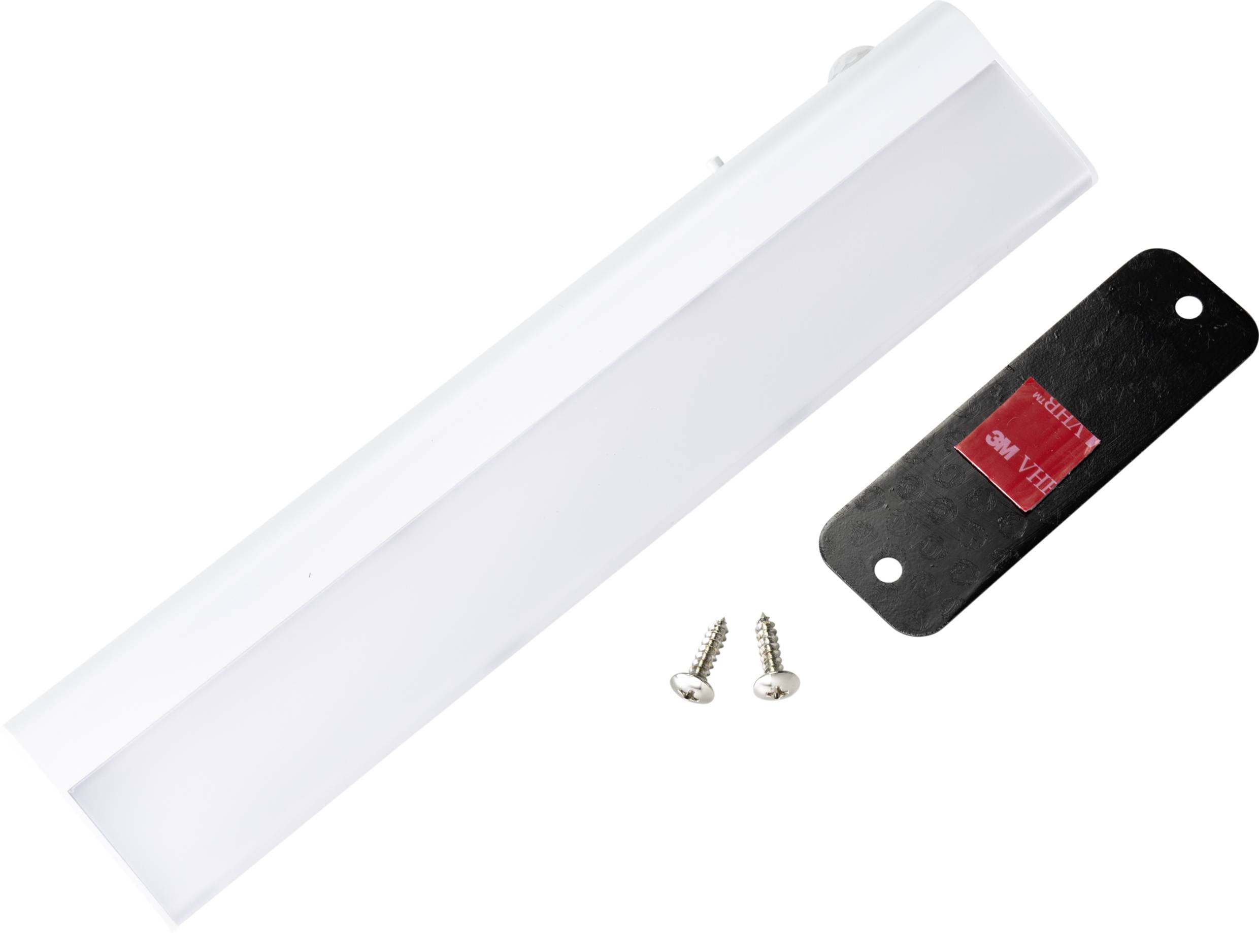 Sygonix LED-Schrankleuchte SMD LED 1.5W Warmweiß Silber